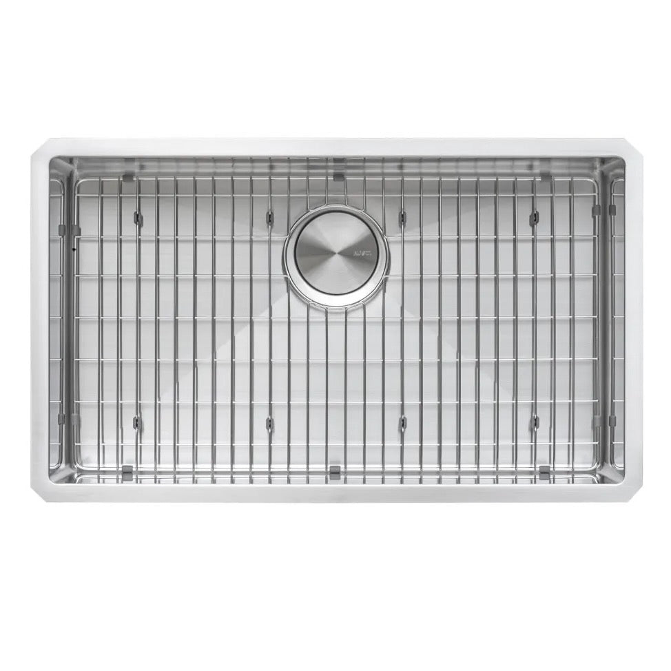 Ruvati | Gravena 33" Undermount Single Basin Stainless Steel Kitchen Sink