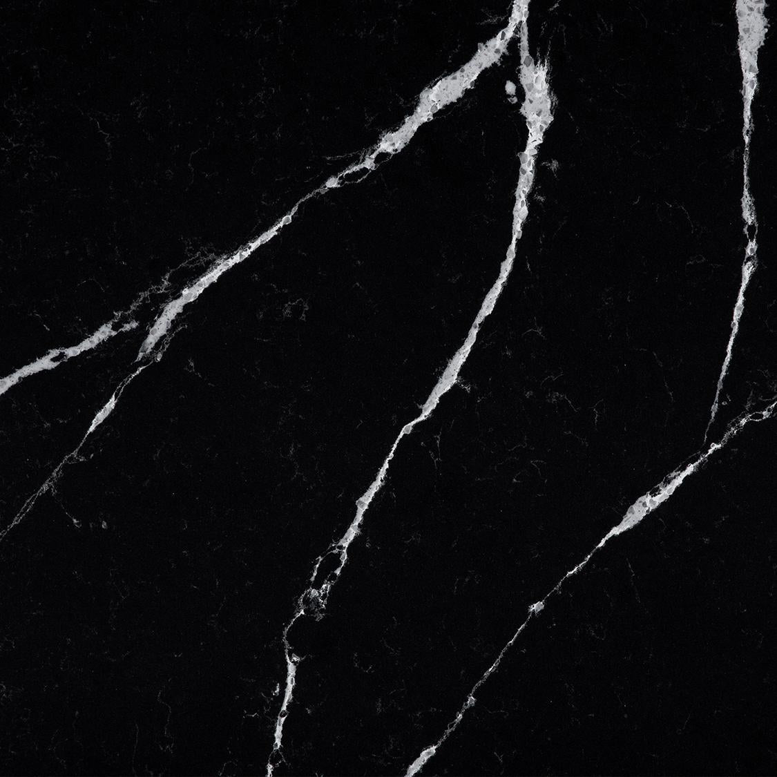 Et Marquina Jum, Quartz Stone Surface Material - Outlet stock from Cosentino.