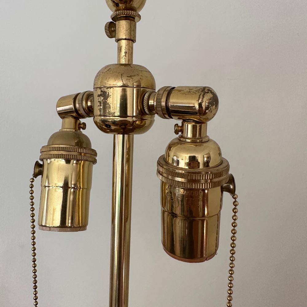 Christopher Spitzmiller | Pair of Lamps with Textured Pattern