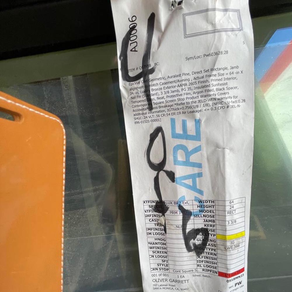 Jeld Wen | EpicVue Clad-Pine Fixed Window W64 H24 Lux Bronze Argon Glass