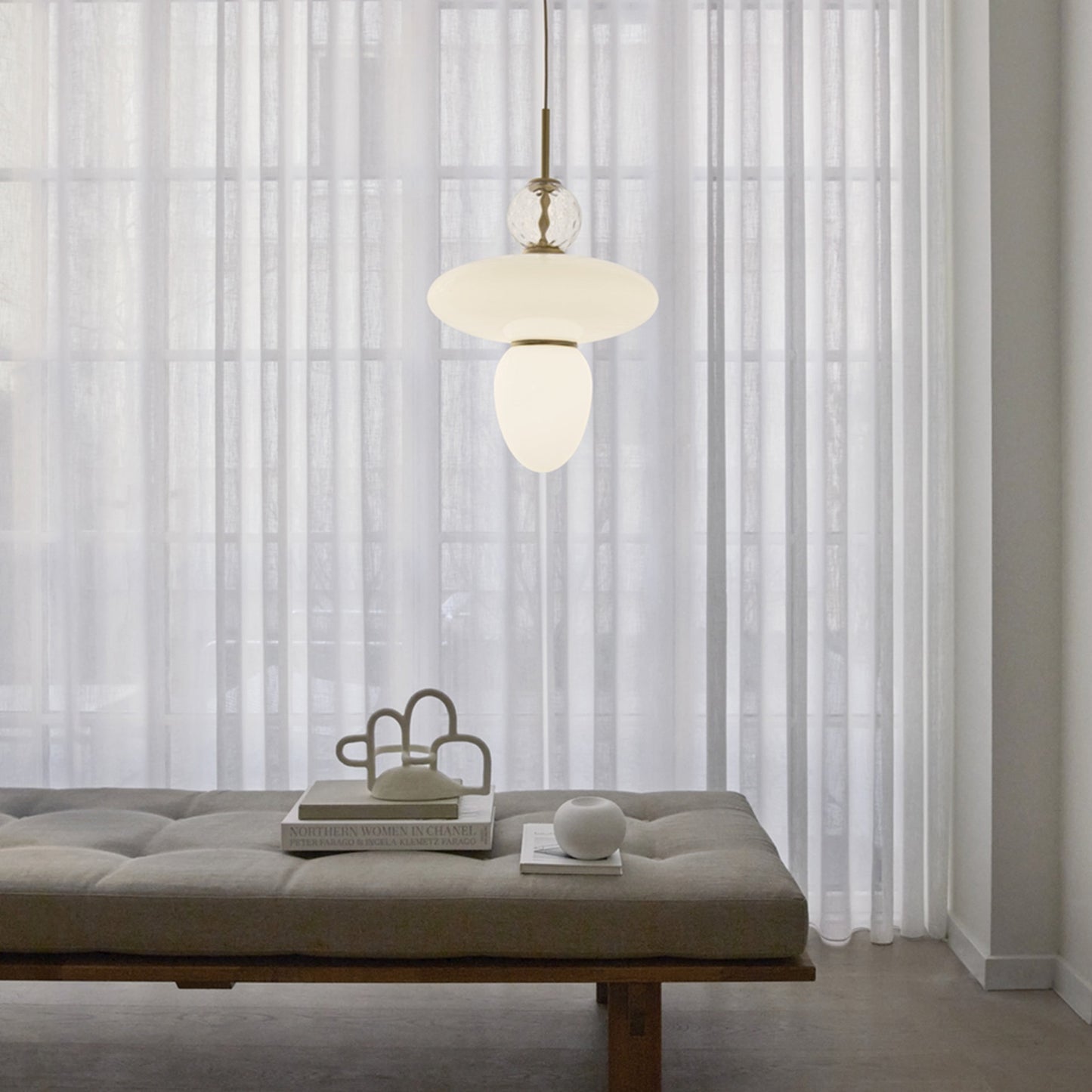 Nuura | Rizzatto 43 Pendant Light Satin Brass + Gold
