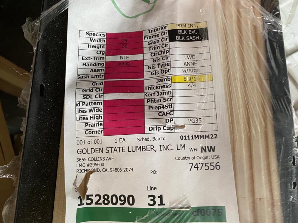 Jeld Wen | Siteline Casement / Awning Window W24 x H36 Black