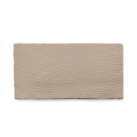 Ann Sacks | Firma Winter White 3x6 Porcelain Tile Sand
