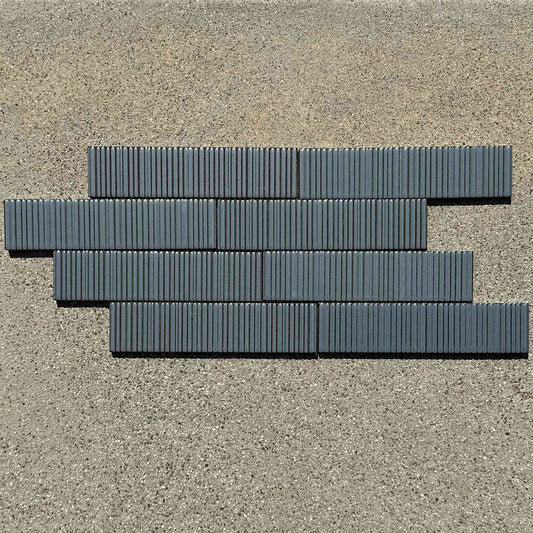 Ann Sacks | Savoy 2x8 Ribbed Field Tile in Lantern