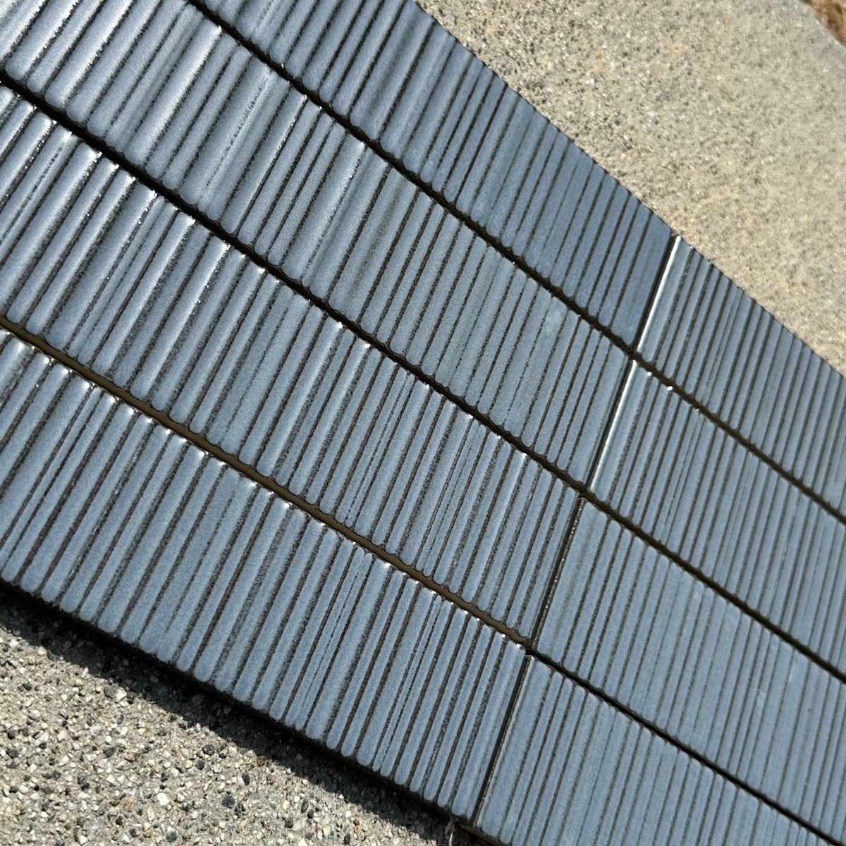 Ann Sacks | Savoy 2x8 Ribbed Field Tile in Lantern