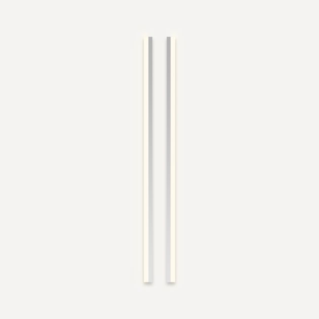 Robern | Vesper Edgeline Vertical Light Bar 40″ Silver LED