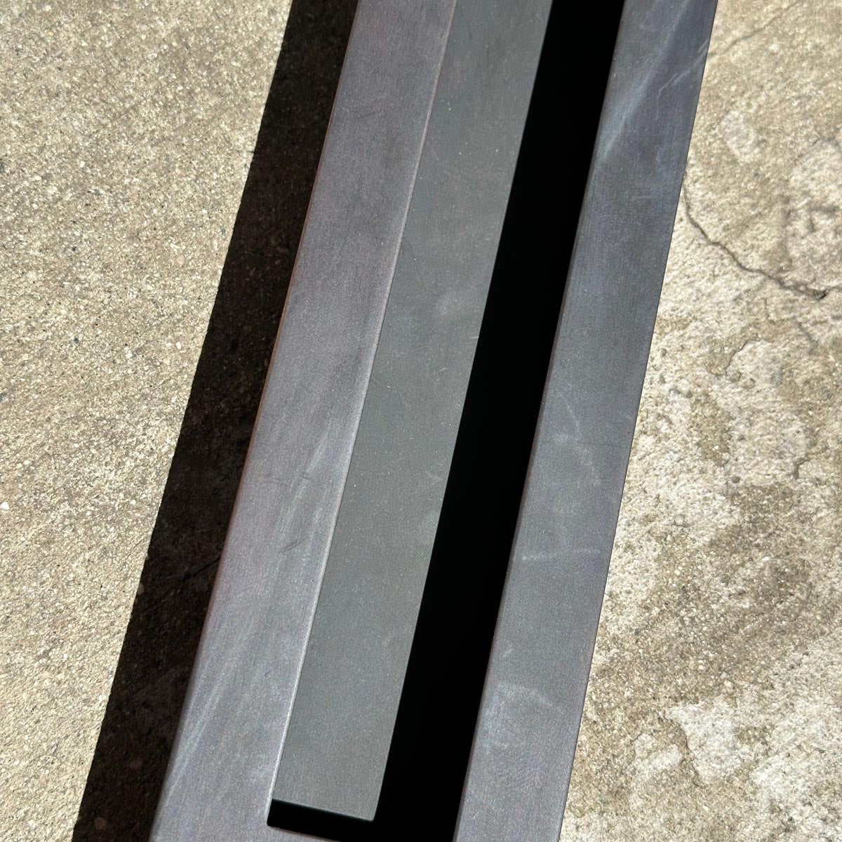 Designer Doorware | Rectangle Flush Pull 200x65 in Oil Rubbed Bronze
