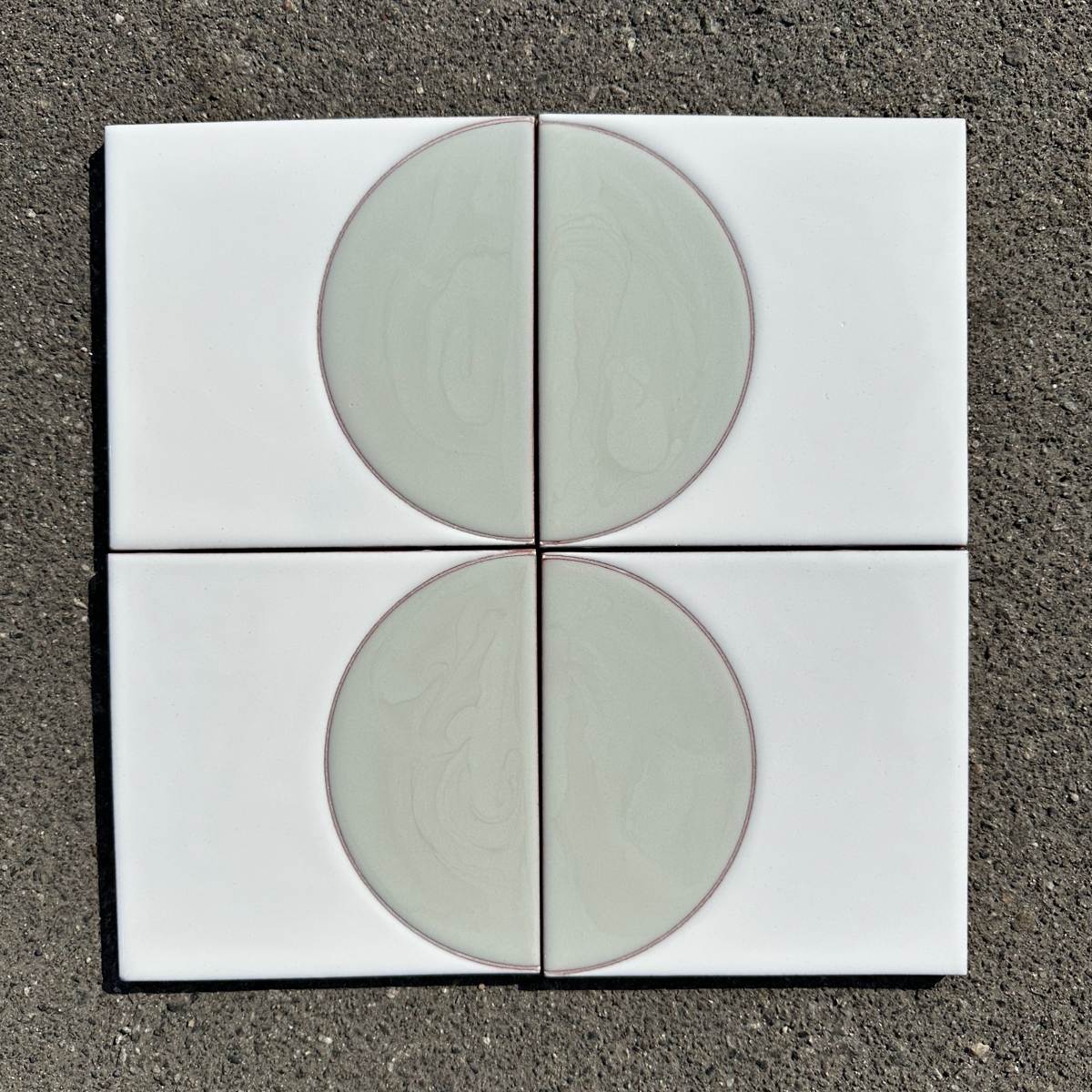 Fireclay Tile | Dot Dash 6x6 Tile in Plein Aire