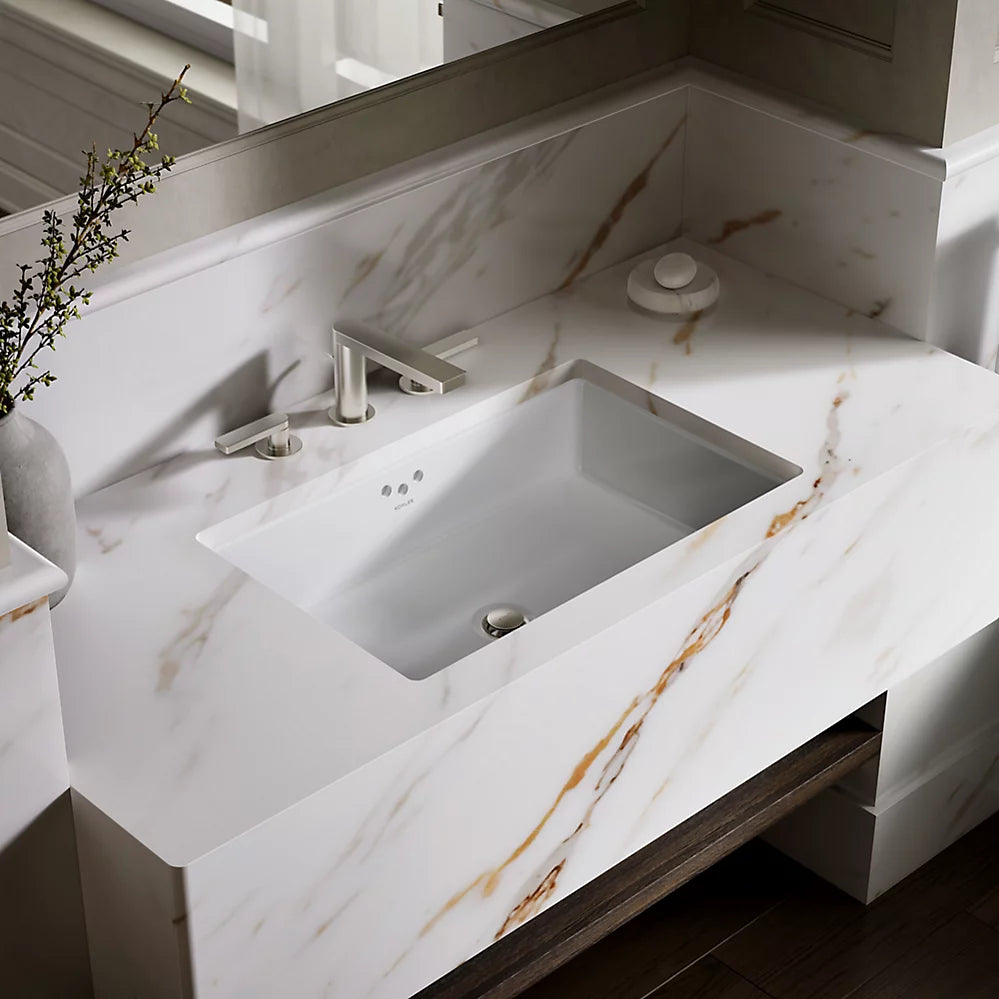 Kohler | Kathryn 24" Rectangular Undermount Bathroom Sink in White