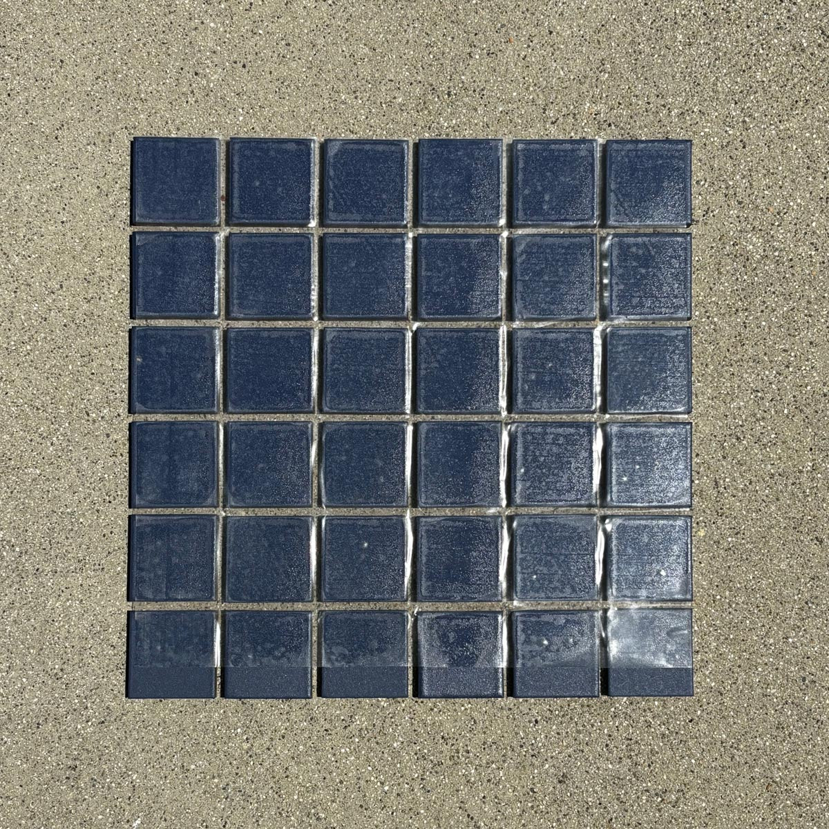 Heath Ceramics | 2x2 Tile in Bay Blue Manganese