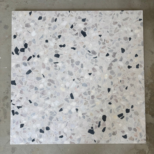 Concrete Collaborative | 24x24 Venice Alabaster Terrazzo Tile