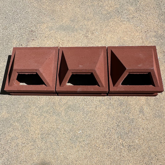 Tesselle | Pali Dimensional Dahlia 7.5" Cement Breeze Block
