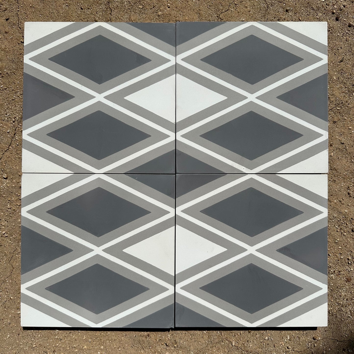 Tesselle | Merino Lacara 8" Square Cement Tile