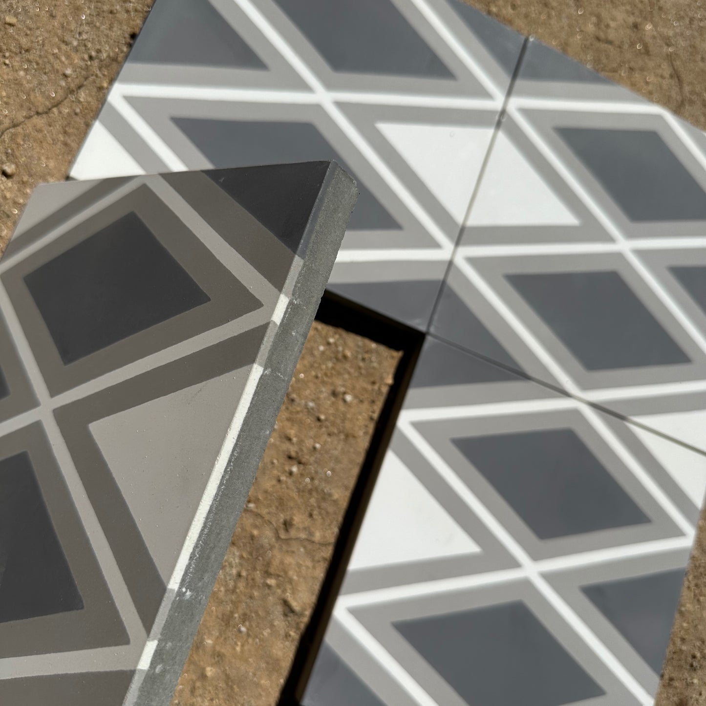 Tesselle | Merino Lacara 8" Square Cement Tile