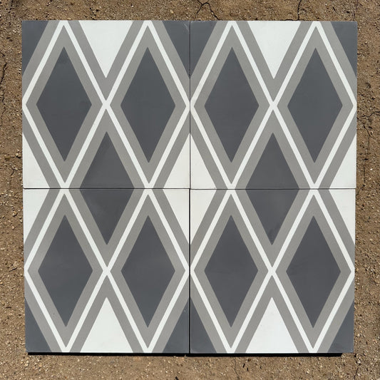 Tesselle | Merino Lacara 8" Square Cement Tile