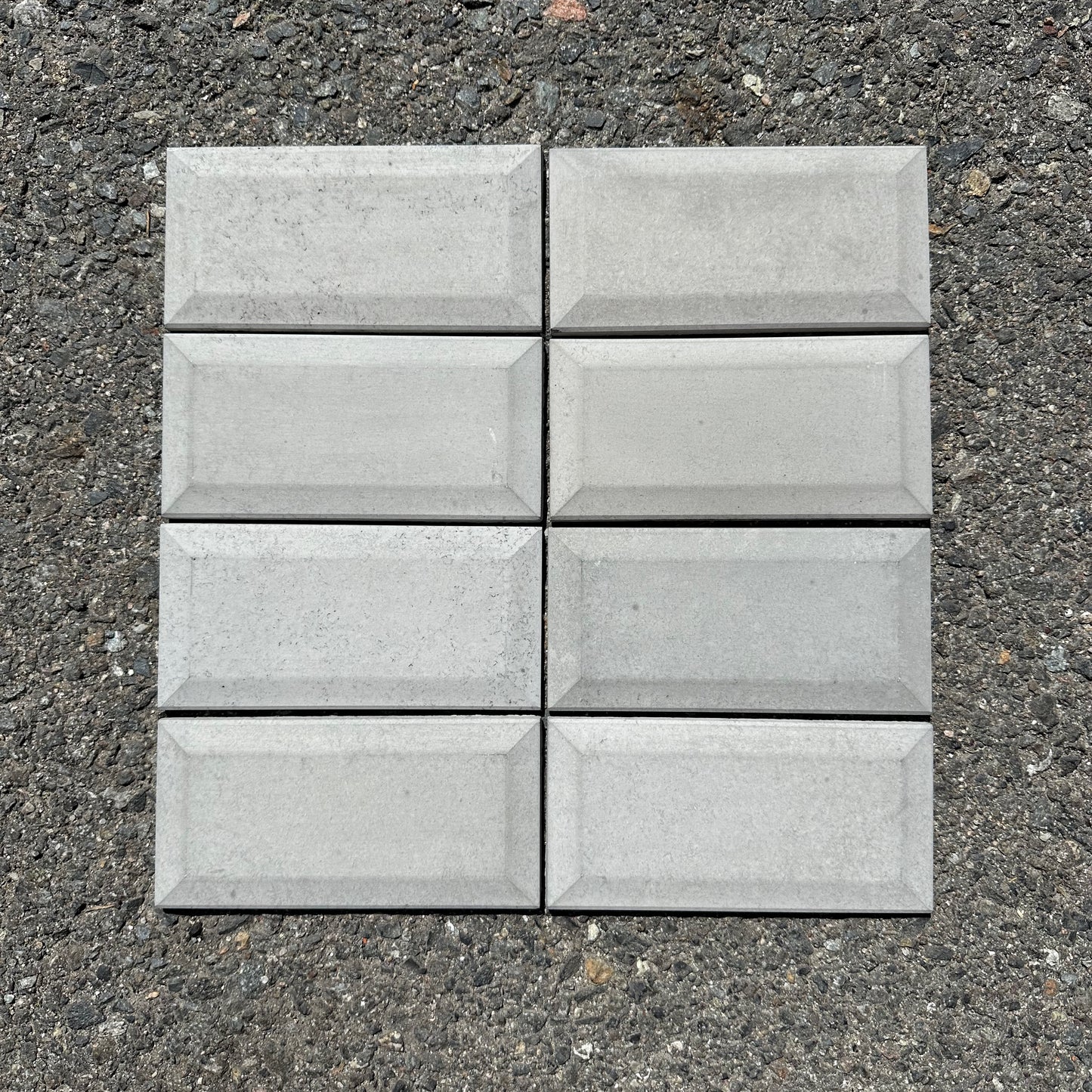 Tesselle | Sonia Starling 6"x3" Beveled Cement Wall Tile