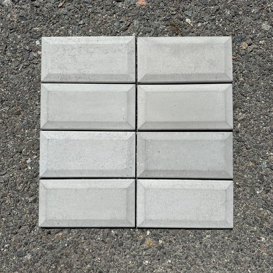 Tesselle | Sonia Starling 6"x3" Beveled Cement Wall Tile