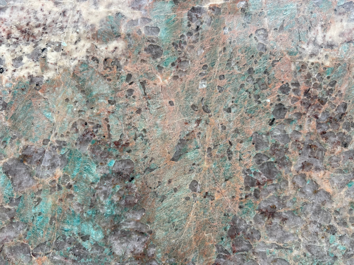 Walker Zanger | 3/4 Slab Amazonite Granite Extra Polished 128x81