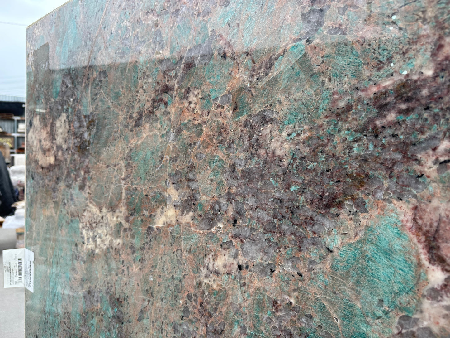 Walker Zanger | 3/4 Slab Amazonite Granite Extra Polished 128x81