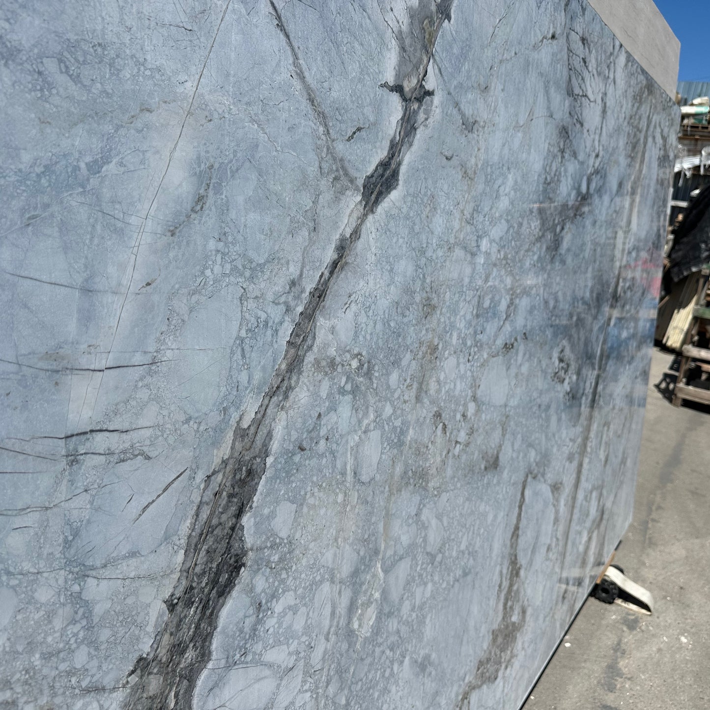 Walker Zanger | 3/4 Slab Natori Azul Marble, Polished