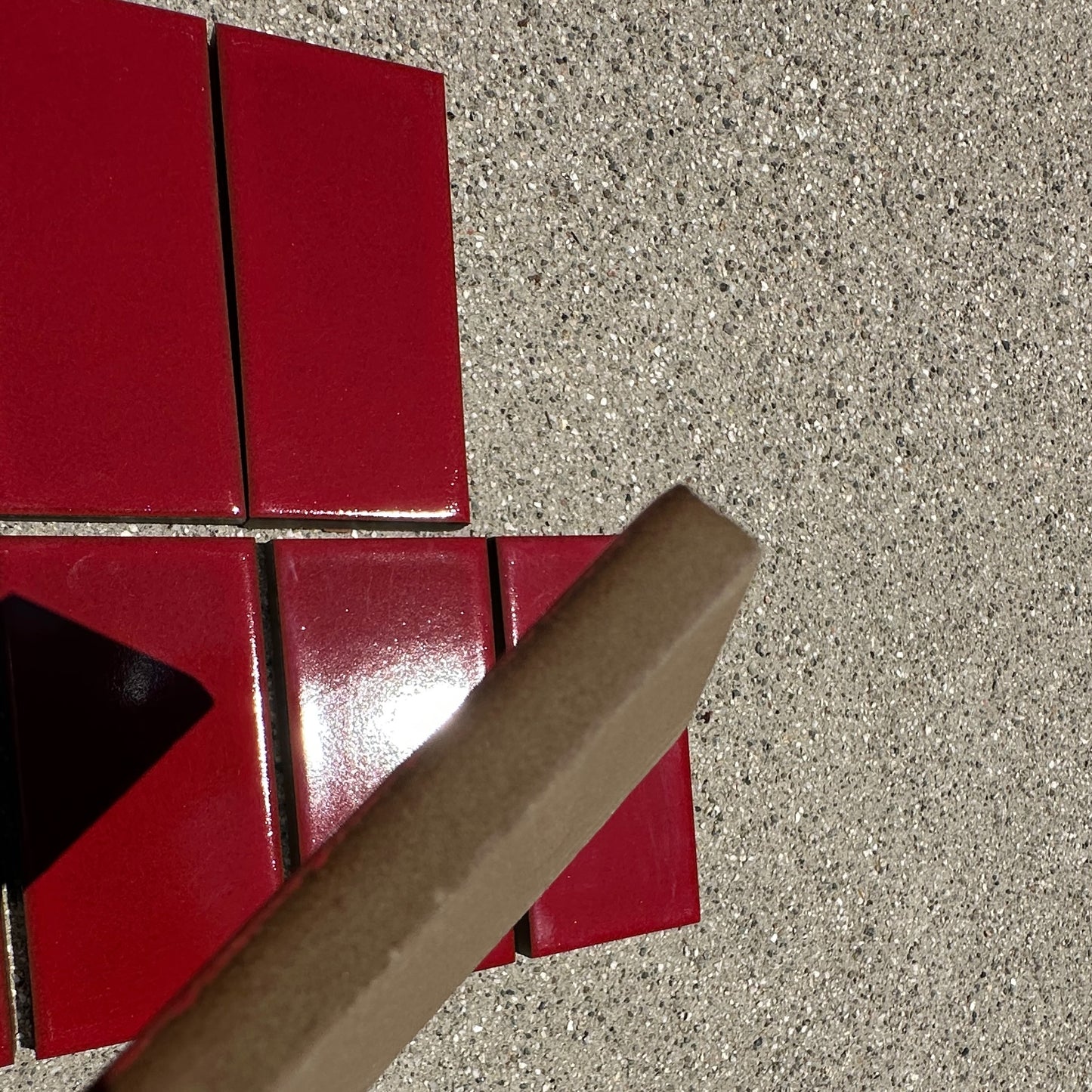 Heath Ceramics | 2x4 Classic Field Tile in Campari
