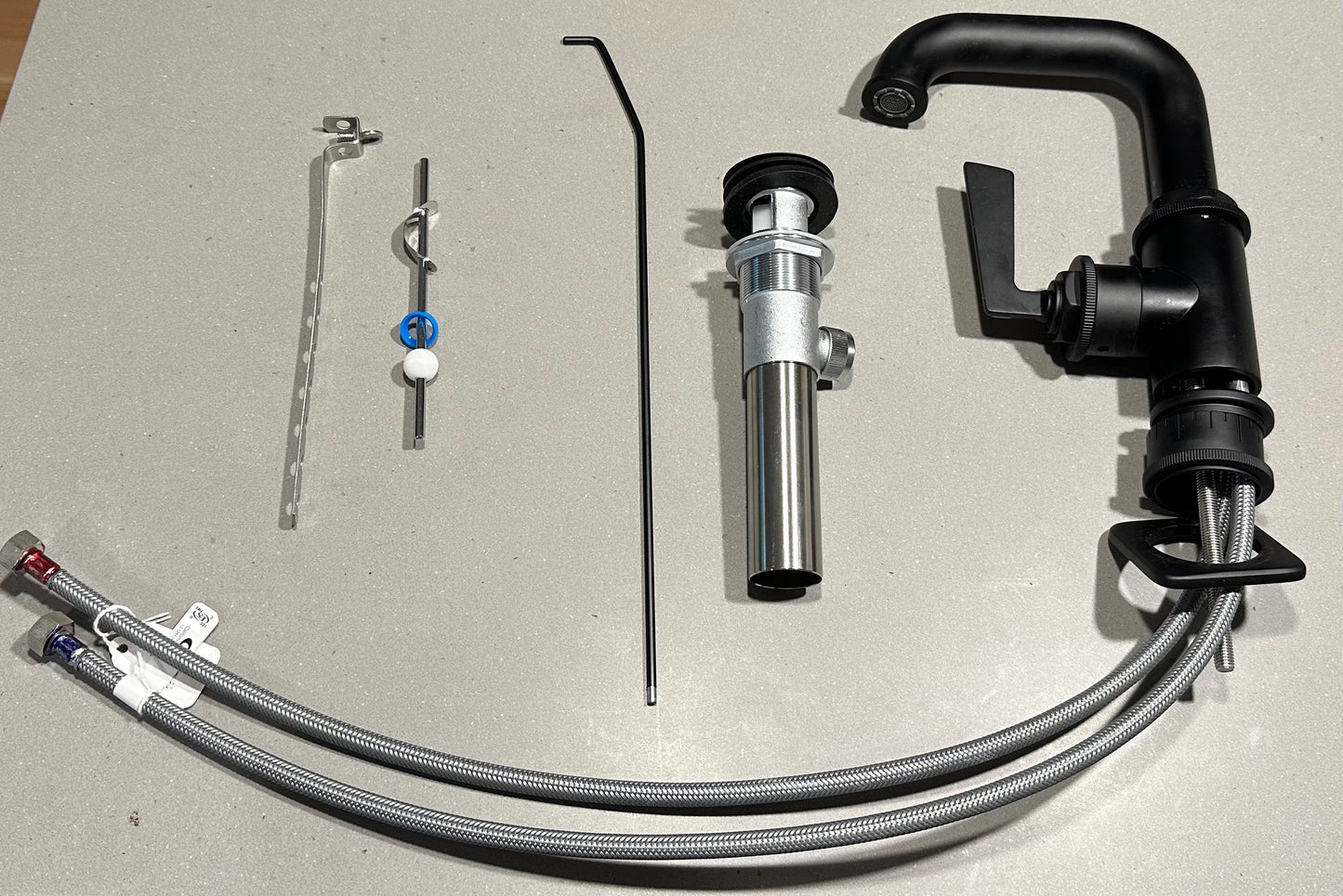 California Faucets | Single Hole Low Spout Lavatory Faucet in Matte Black