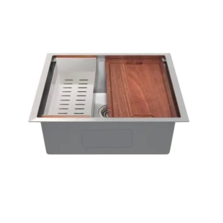 Swiss Madison | Rivage 27" Undermount Single Basin Stainless Steel Kitchen Sink