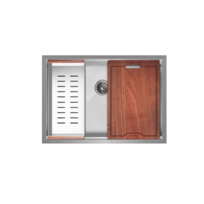 Swiss Madison | Rivage 27" Undermount Single Basin Stainless Steel Kitchen Sink
