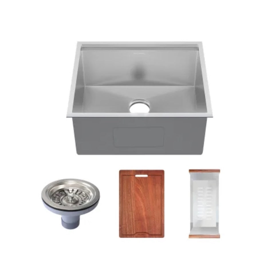 Swiss Madison | Rivage 27" Undermount Single Basin Stainless Steel Kitchen Sink