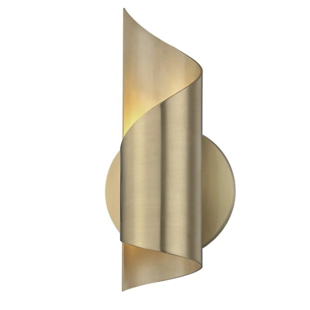 Mitzi | Evie Wall Sconce in Aged Brass