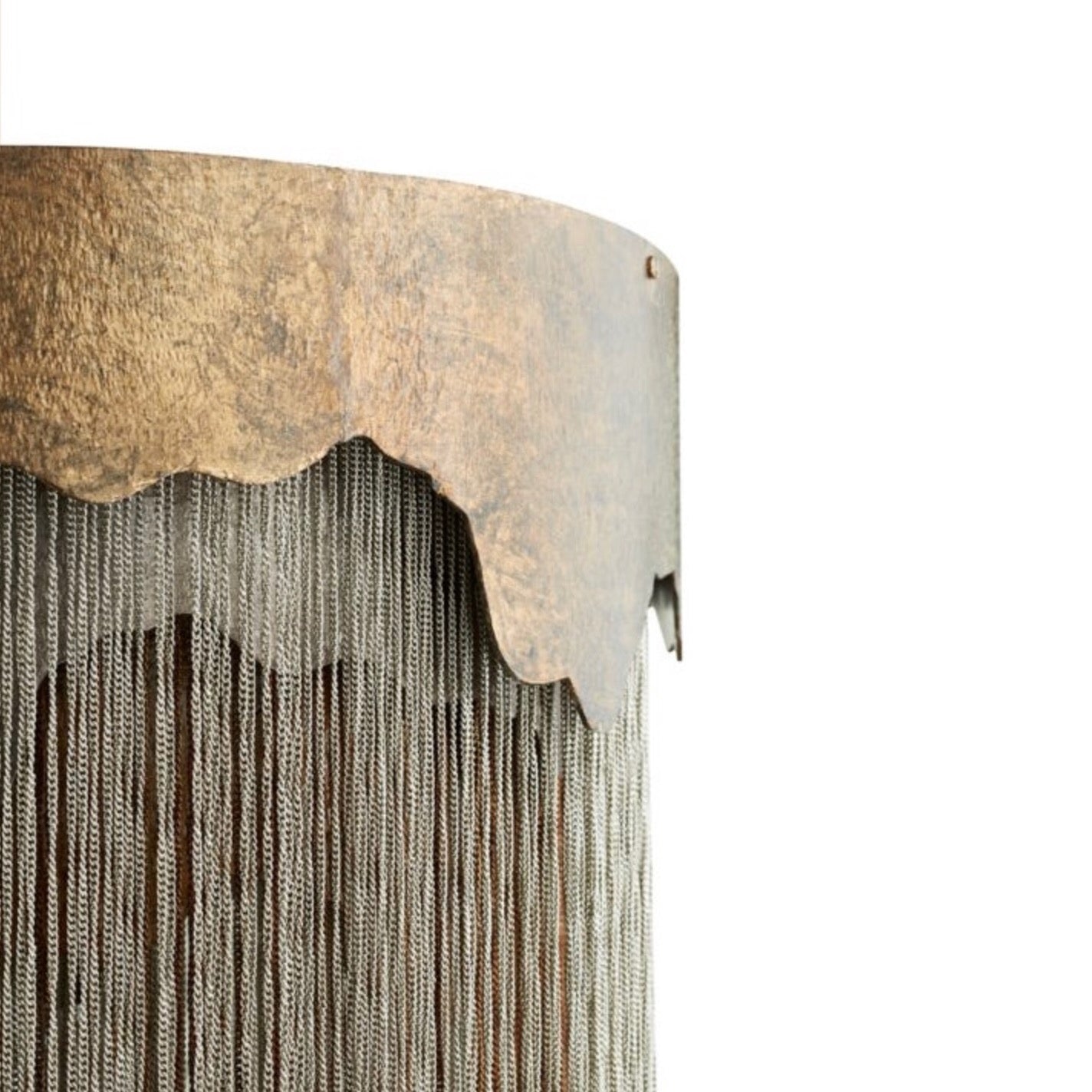 Cyan Design | New World Pendant in Silver And Bronze