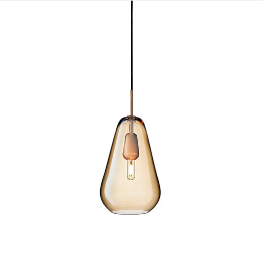 Nuura | Anoli 1 Pendant, Small, Gold + Black