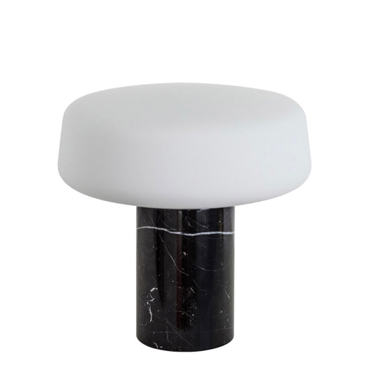 Terence Woodgate | Large Solid Table Light in Nero Marquina