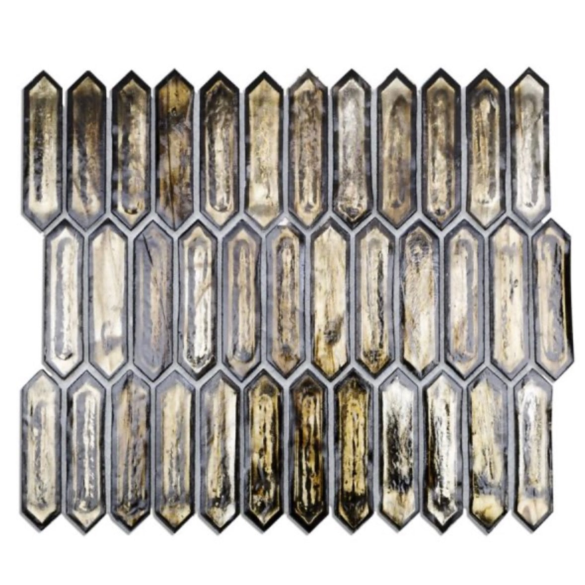 Artemis | Dark Star Glass Mosaic Wall Tile