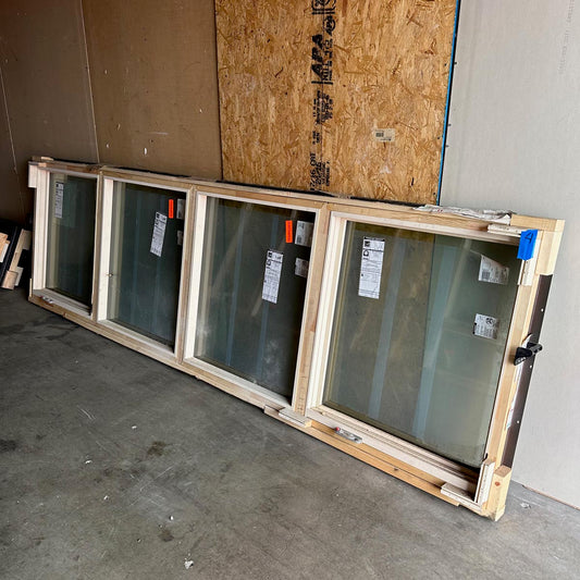 Jeld Wen | EpicVue Clad-Pine Window Casement W137 x H39.25 Lux Brnz Argon Glass