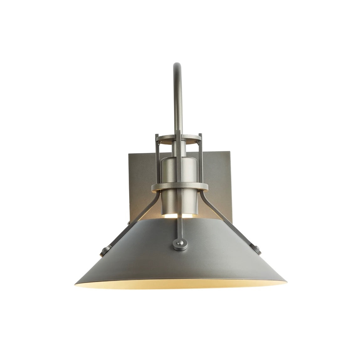Hubbardton Forge | Henry Small Outdoor Sconce in Coastal Dark Smoke