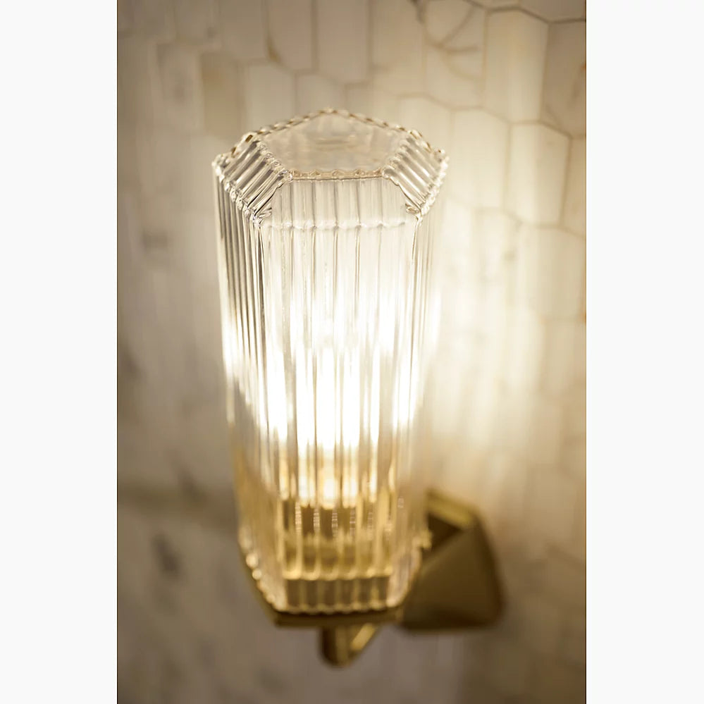 Kohler | Occasion One‑Light Sconce 16.5″ Brushed Moderne Brass