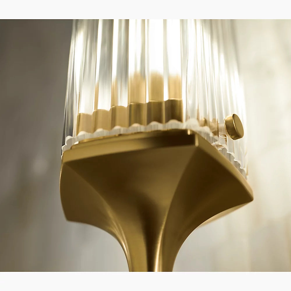 Kohler | Occasion One‑Light Sconce 16.5″ Brushed Moderne Brass