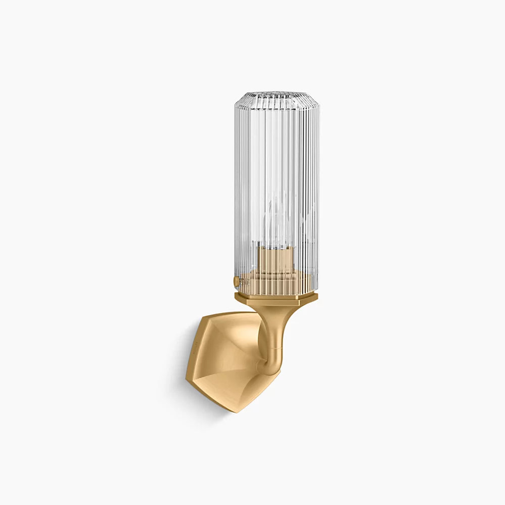 Kohler | Occasion One‑Light Sconce 16.5″ Brushed Moderne Brass