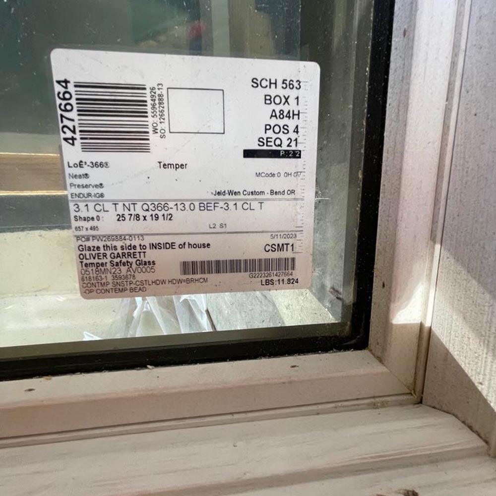 Jeld Wen | EpicVue Clad-Pine Awning 29-3/4"x24" in Luxury Bronze Argon Glass