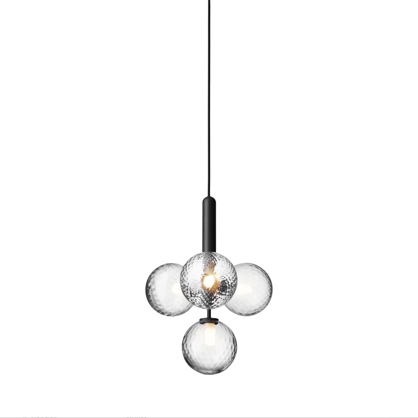 Nuura | Miira 4 Chandelier in Rock Grey