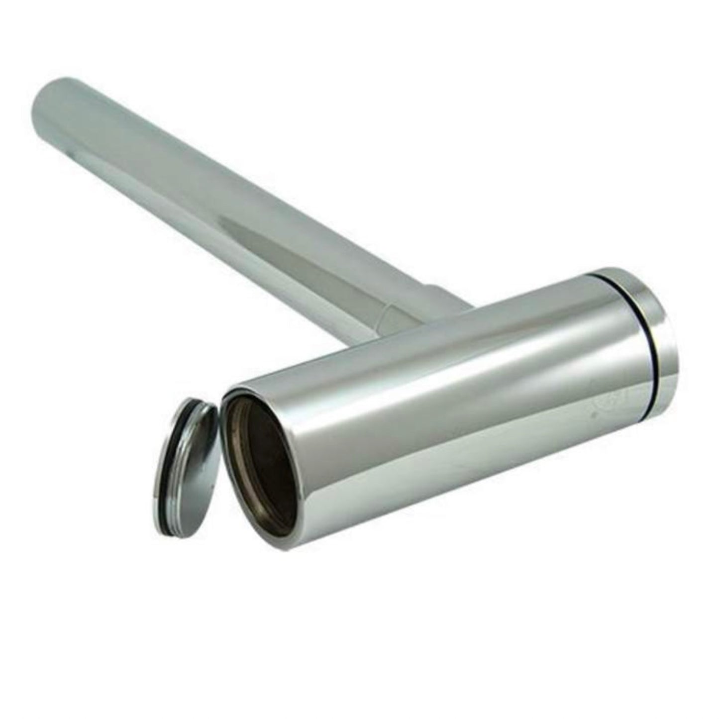 Mountain Plumbing | Round Decorative Bottle Trap, Polished Chrome