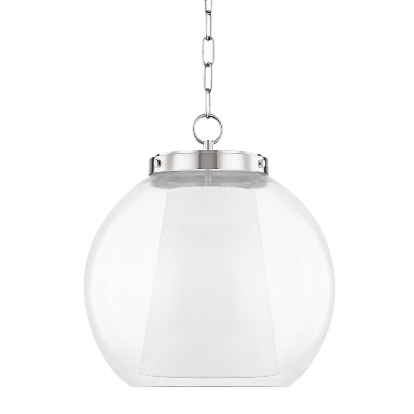 Mitzi | Sasha Pendant in Polished Nickel