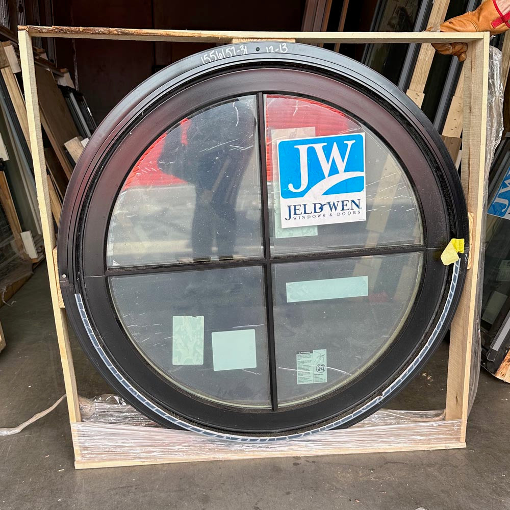 Jeld Wen | Siteline Casement Clad Picture Circle Window 36-7/8" Diameter