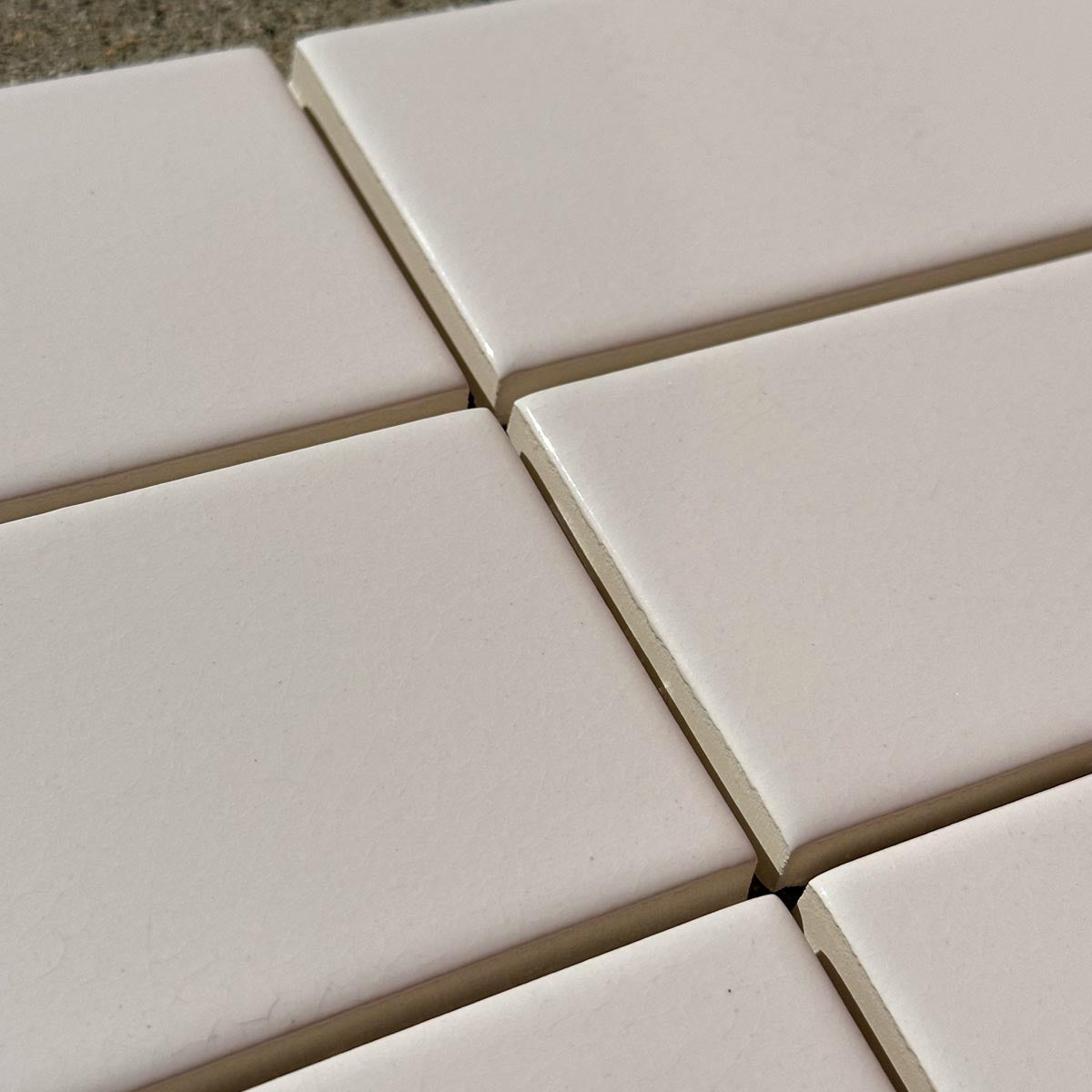 Waterworks | Architectonics 2 Handmade Field Tile 3x6 in Lola Glossy Crackle