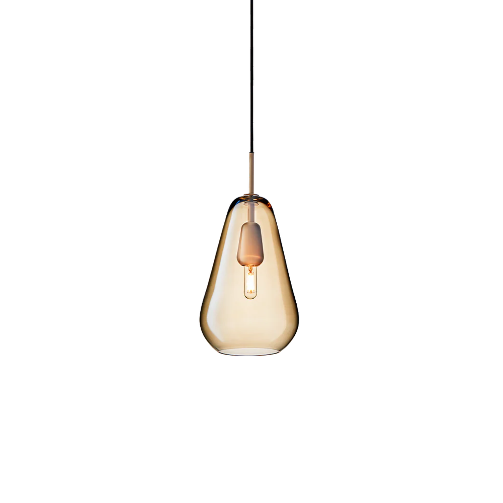 Nuura | Anoli 1 Pendant, Medium, Gold & Black