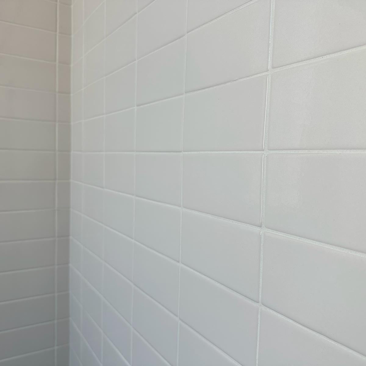 Waterworks | Architectonics 2 Handmade Field Tile 3x6 in Lola Glossy Crackle