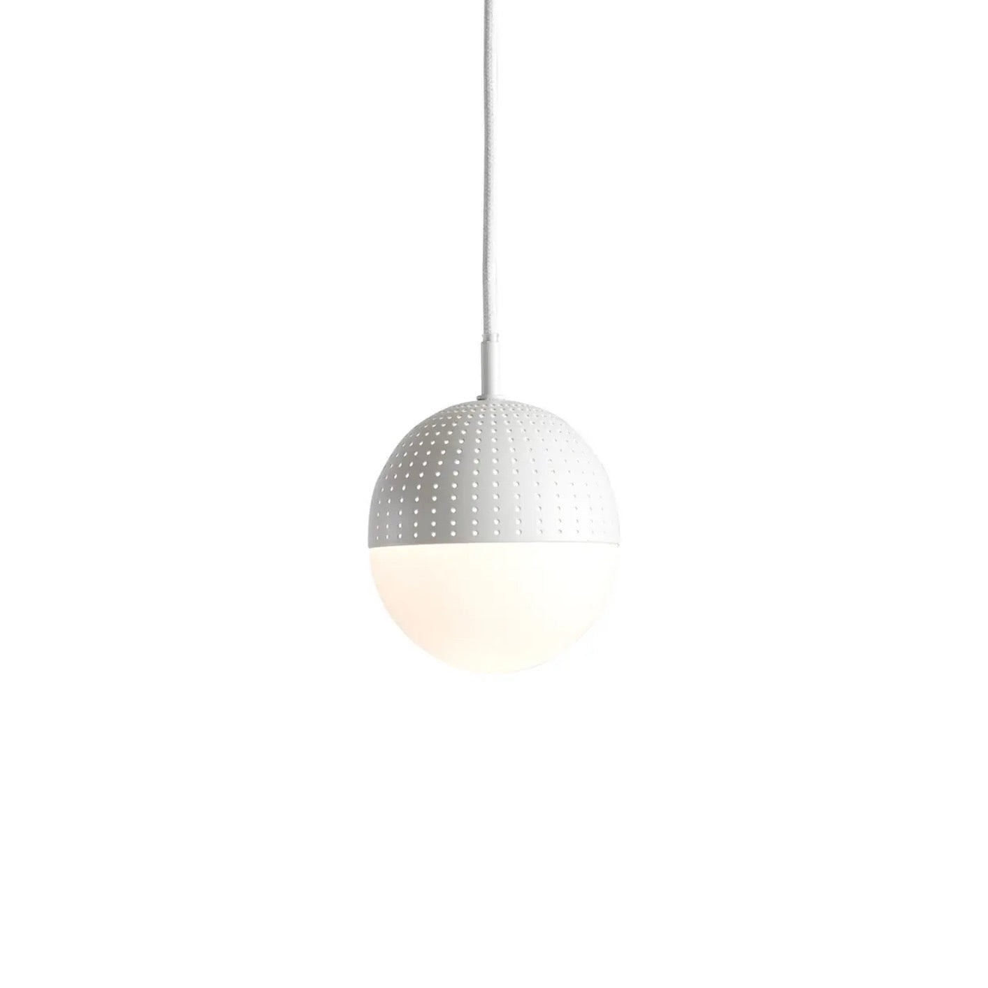 Woud | Dot Pendant, Small in White