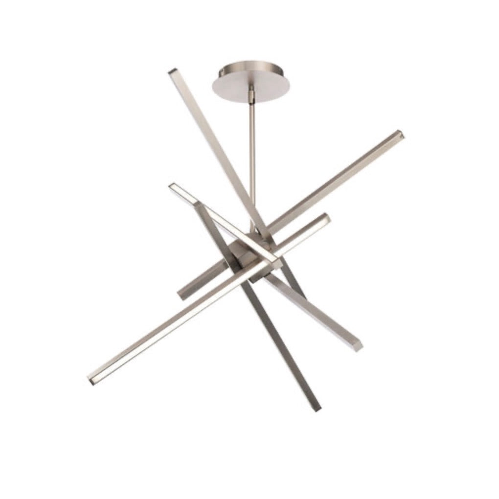 WAC Lighting | Parallax 29 Inch Pendant Light in Brushed Nickel