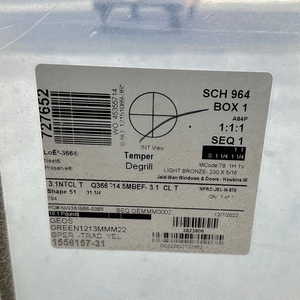 Jeld Wen | Siteline Casement Clad Picture Circle Window 36-7/8" Diameter
